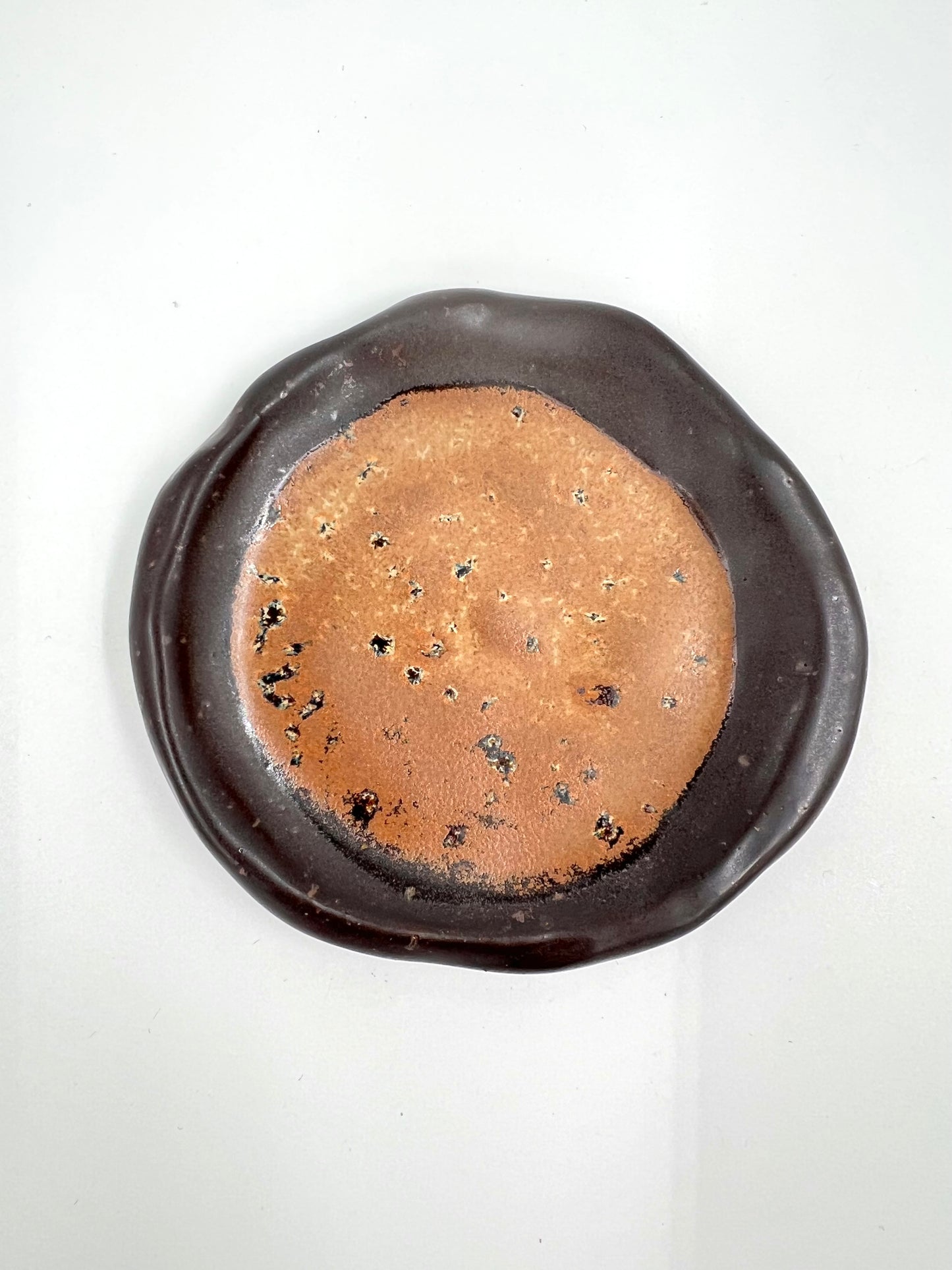 Blombruden medium fat matt brun