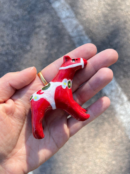 Blombruden dalahäst mini