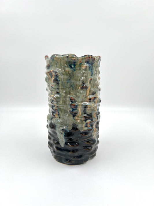 Blombruden vas grön