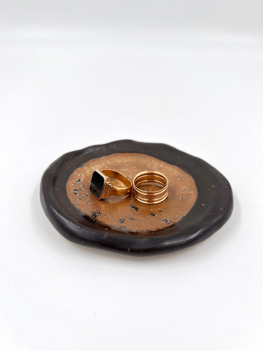 Blombruden medium fat matt brun