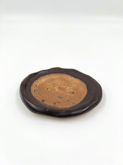 Blombruden medium fat matt brun