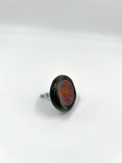 Blombruden knopp mörkgrön