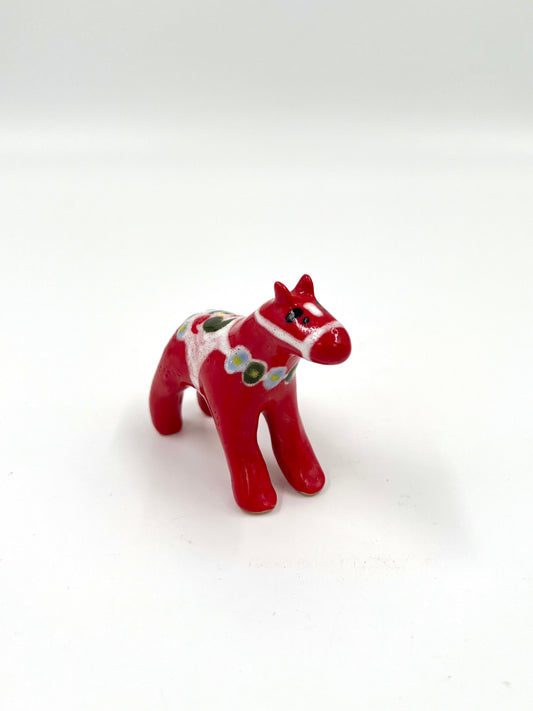 Blombruden dalahäst mini