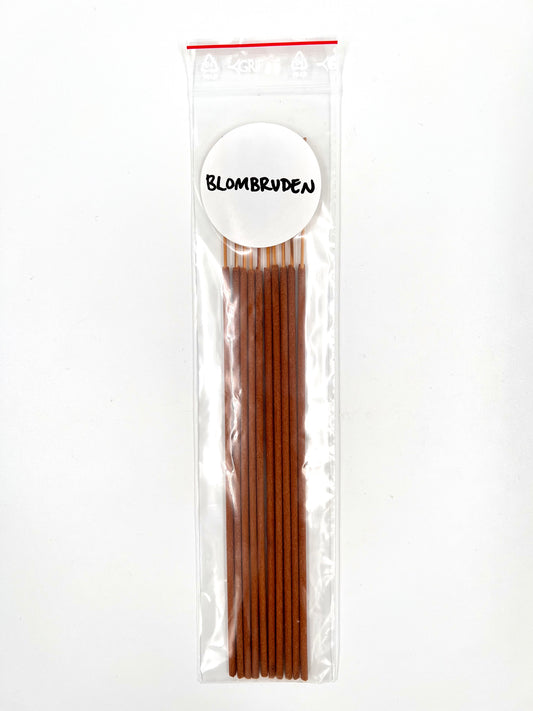 Blombruden rökelsepinnar
