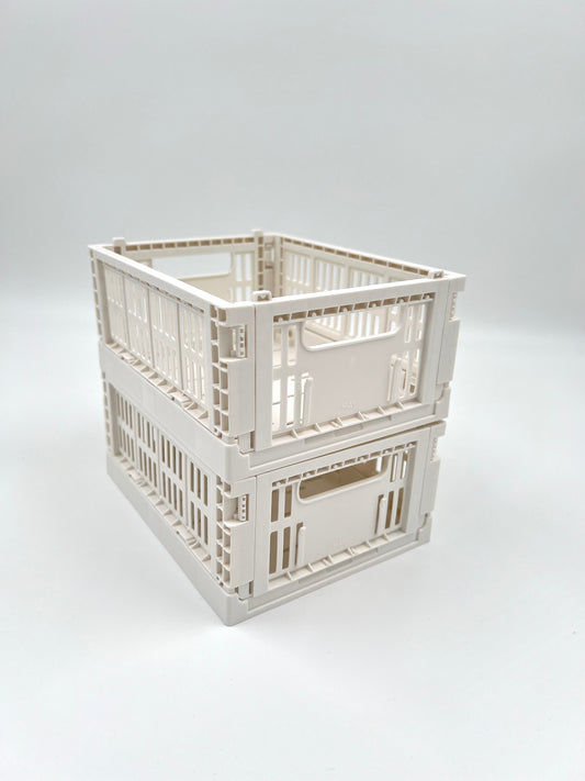 HAY Colour crate mini vit 2-pack